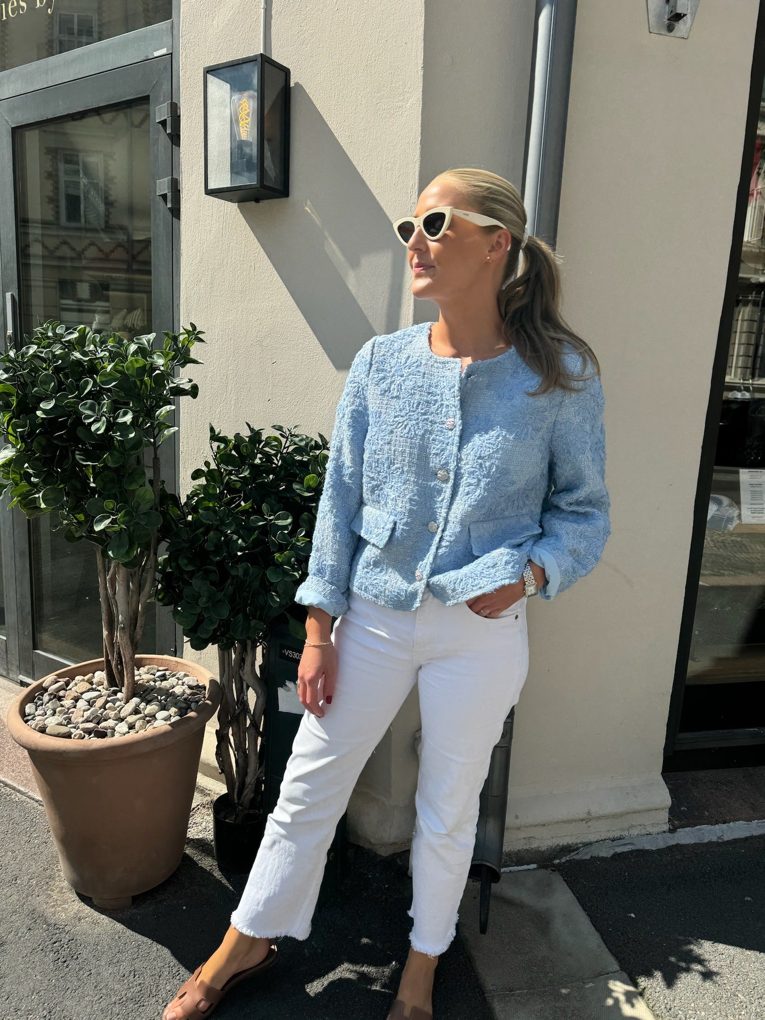 YASKAVI Jacket - Halogen Blue